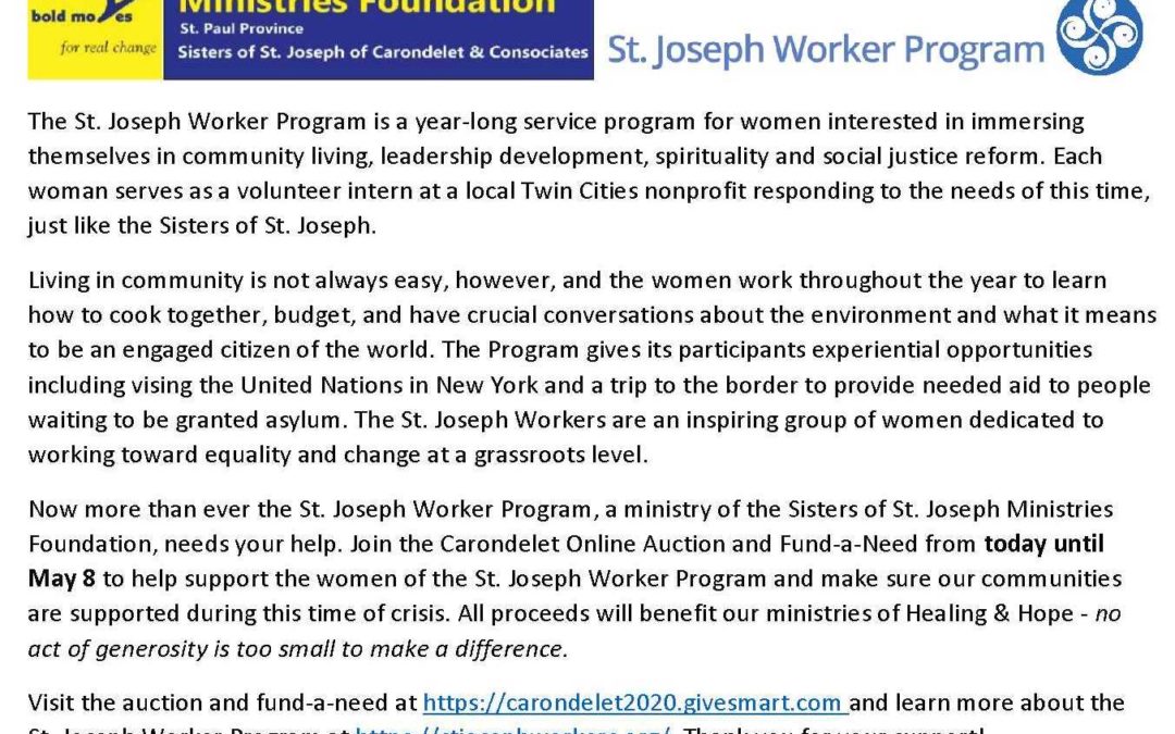 St Joseph Worker’s Program